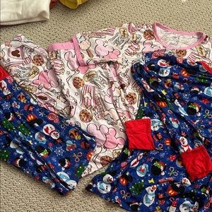 Lot of 2 pair of Disney Charlie’s Project Bamboo Pajamas size 12